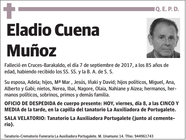 Eladio Cuena Muñoz