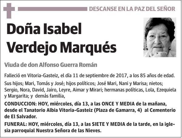 Isabel Verdejo Marqués