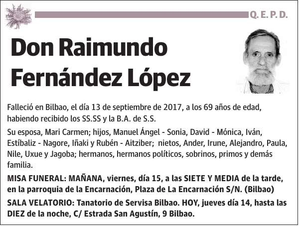 Raimundo Fernández López