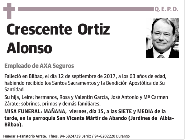 Crescente Ortiz Alonso