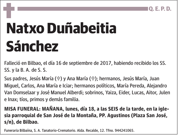 Natxo Duñabeitia Sánchez