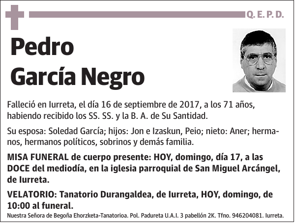 Pedro García Negro