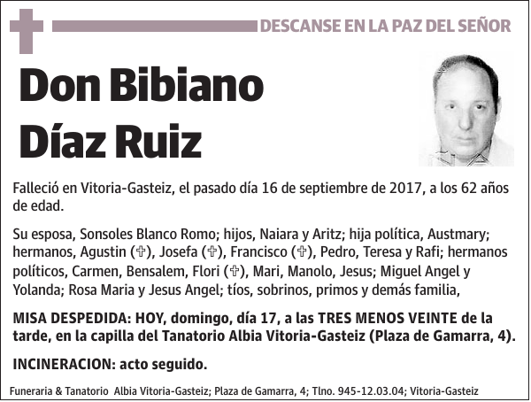 Bibiano Díaz Ruiz