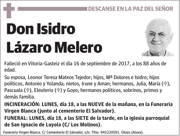Isidro Lázaro Melero