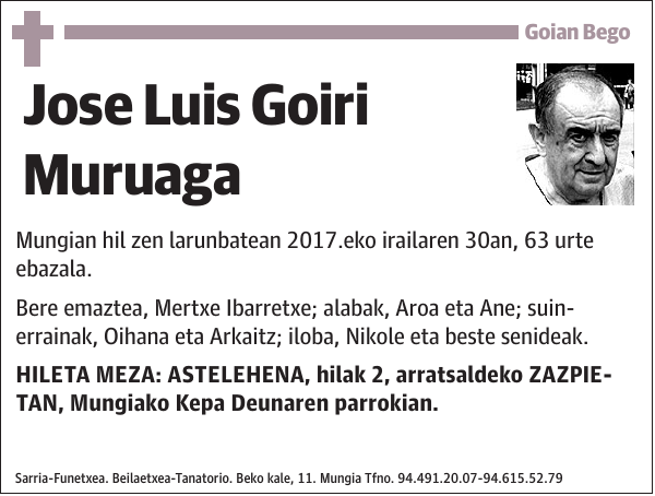 Jose Luis Goiri Muruaga