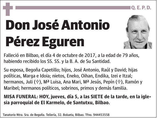 José Antonio Pérez Eguren