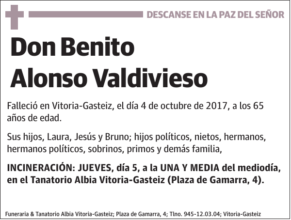Benito Alonso Valdivieso