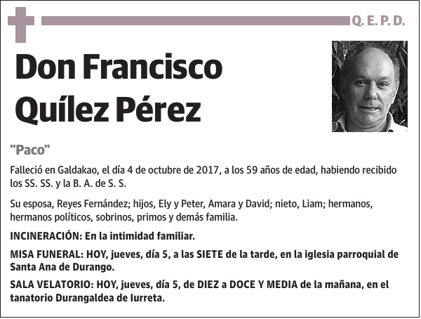 Francisco Quílez Pérez