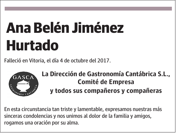 Ana Belén Jiménez Hurtado