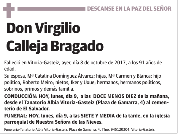 Virgilio Calleja Bragado