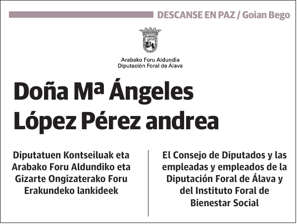 Mª Ángeles López Pérez