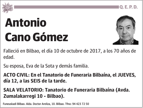 Antonio Cano Gómez