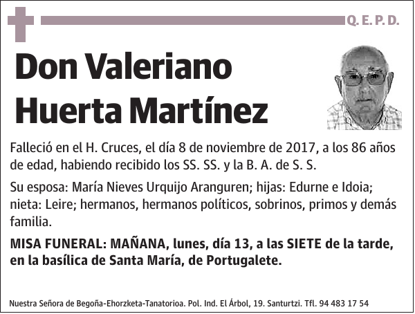 Valeriano Huerta Martínez