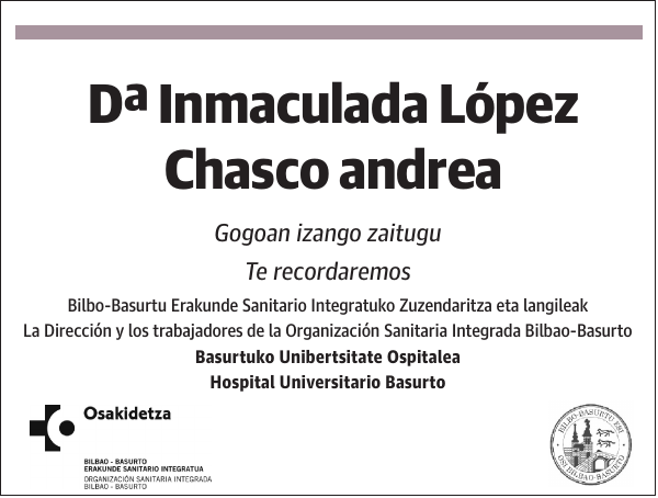 Inmaculada López Chasco