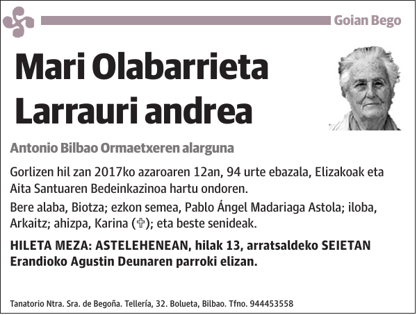 Mari Olabarrieta Larrauri