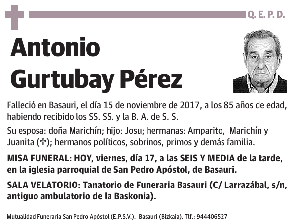 Antonio Gurtubay Pérez