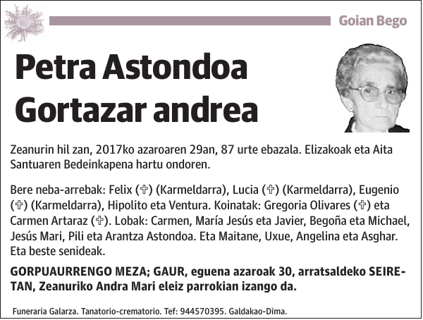 Petra Astondoa Gortazar