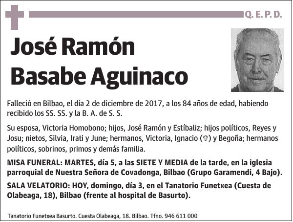 José Ramón Basabe Aguinaco