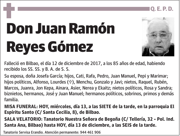 Juan Ramón Reyes Gómez