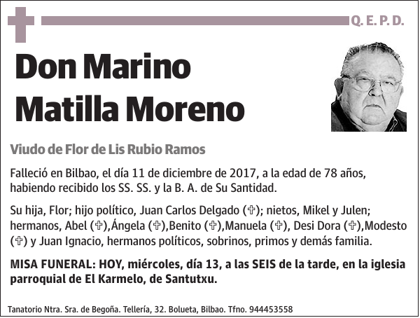 Marino Matilla Moreno