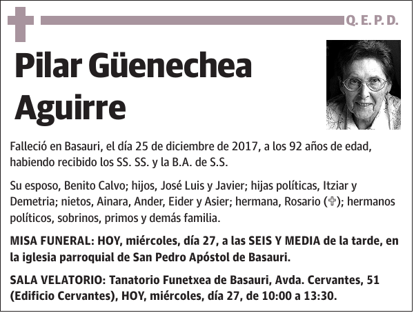 Pilar Güenechea Aguirre