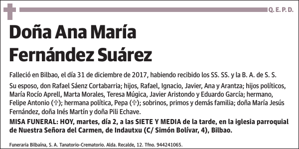 Ana María Fernández Suárez