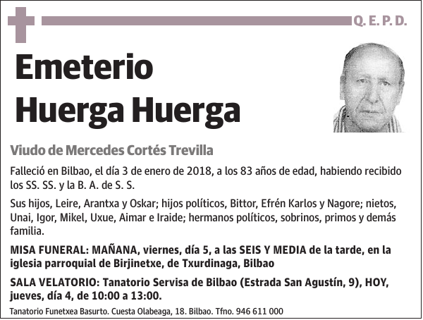 Emeterio Huerga Huerga