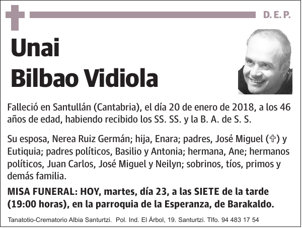Unai Bilbao Vidiola