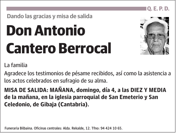 Antonio Cantero Berrocal