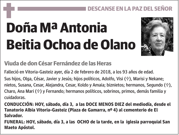 Mª Antonia Beitia Ochoa de Olano