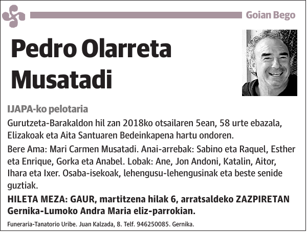 Pedro Olarreta Musatadi
