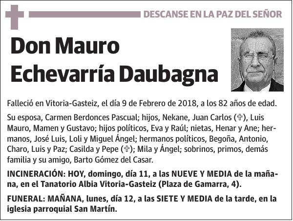 Mauro Echevarría Daubagna