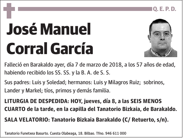 José Manuel Corral García