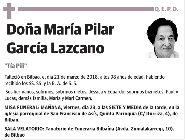 María Pilar García Lazcano