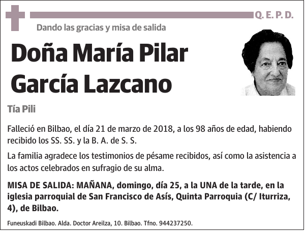 María Pilar García Lazcano