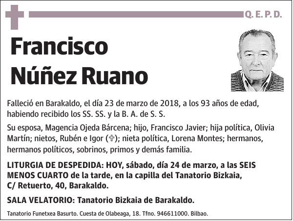 Francisco Núñez Ruano