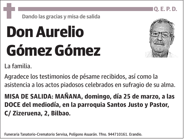Aurelio Gómez Gómez