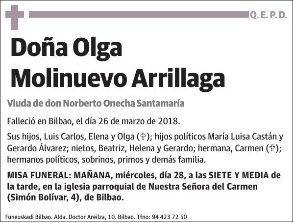 Olga Molinuevo Arrillaga