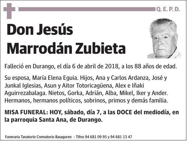 Jesús Marrodán Zubieta