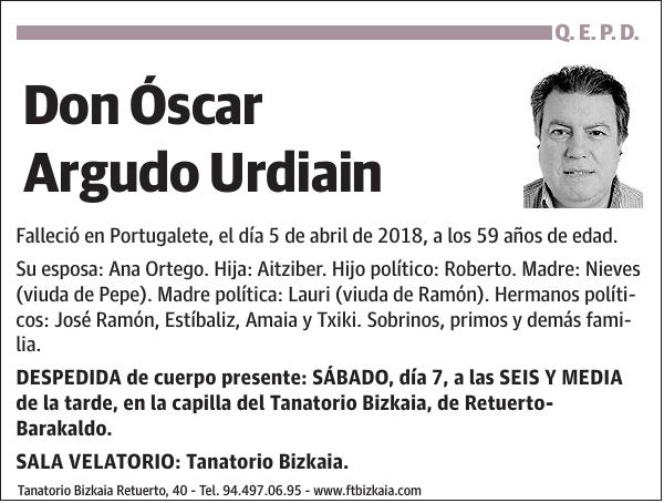 Óscar Argudo Urdiain