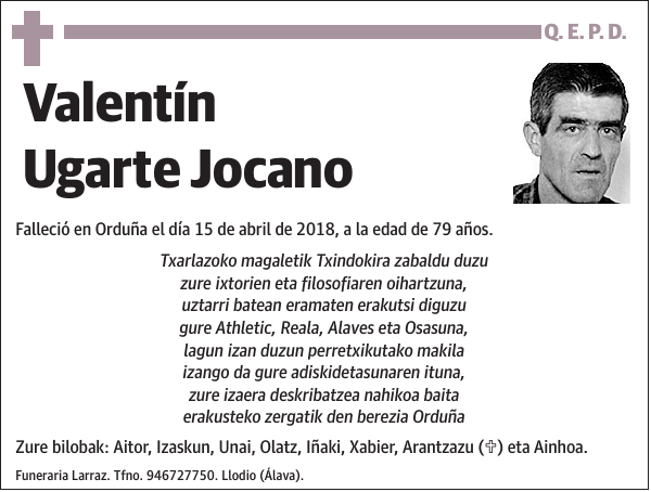Valentín Ugarte Jocano