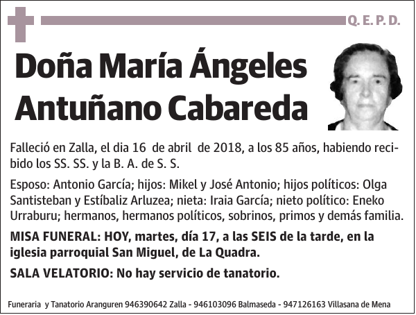 María Ángeles Antuñano Cabareda