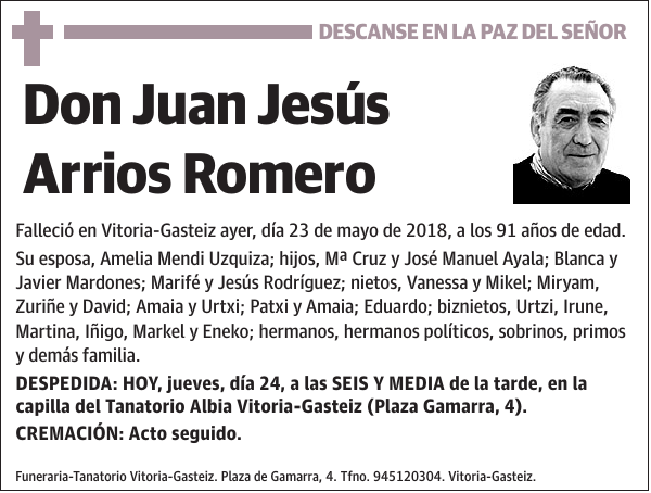 Juan Jesús Arrios Romero