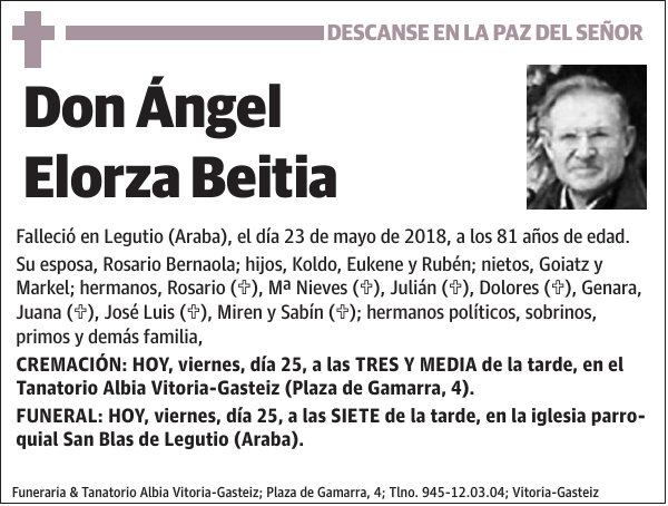 Ángel Elorza Beitia