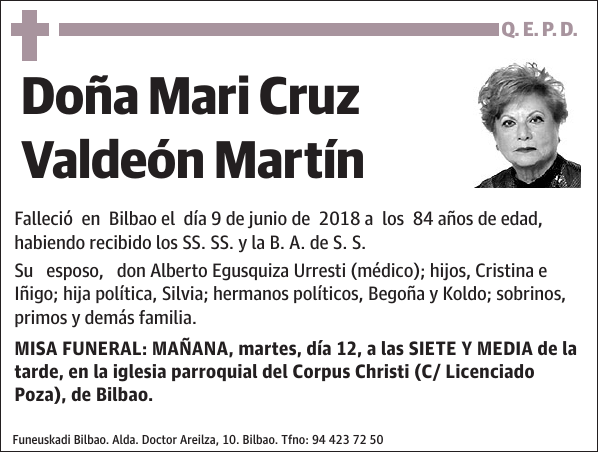 Mari Cruz Valdeón Martín