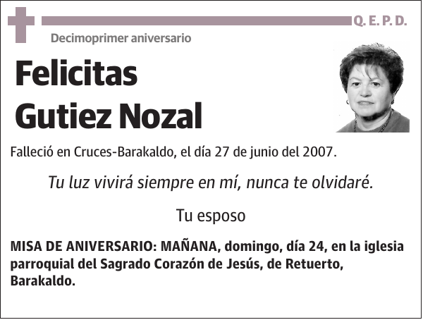 Felicitas Gutiez Nozal