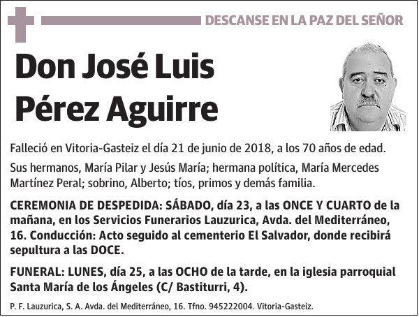 José Luis Pérez Aguirre