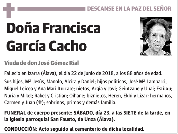 Francisca García Cacho