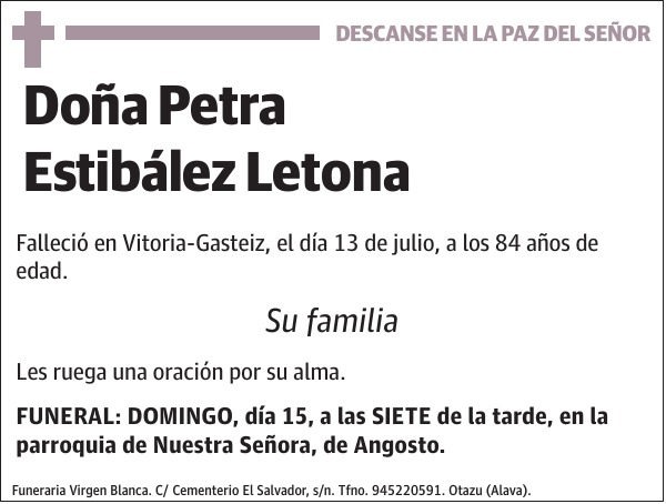 Petra Estibález Letona