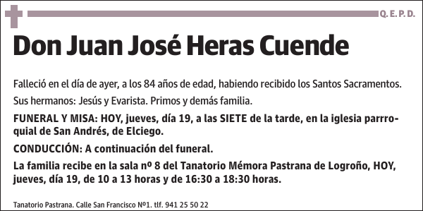 Juan José Heras Cuende
